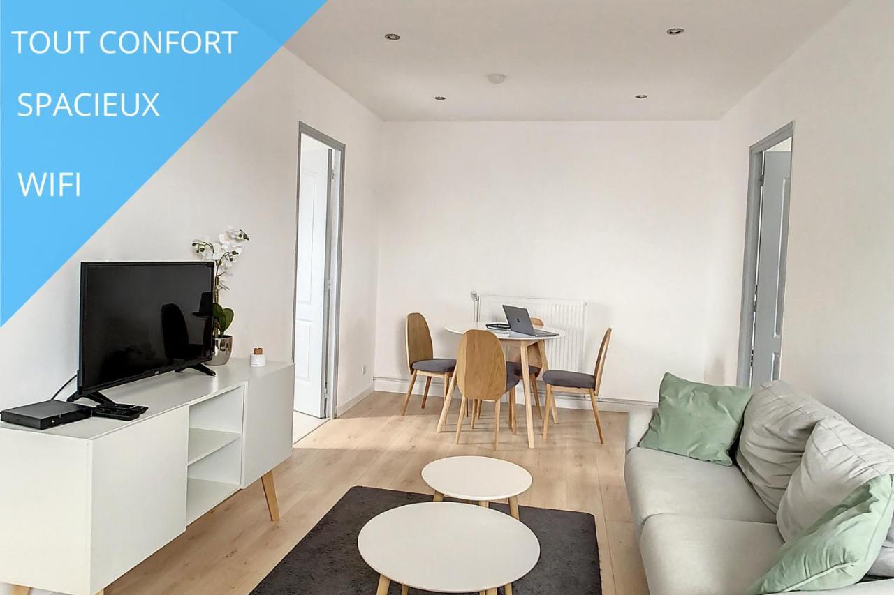 Ferienwohnung Appart Centre Ville Tout Confort 4Pers Gare Wifi Amiens Exterior foto